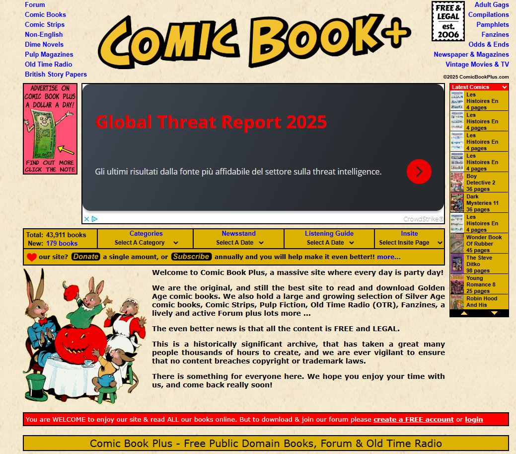 Comic Book +