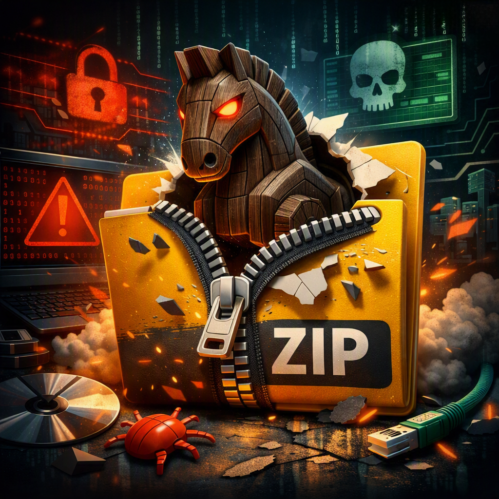 Trojan zip